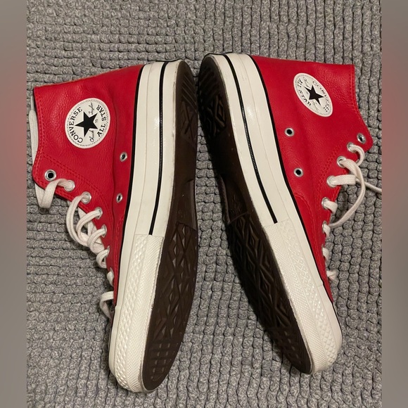 NWOT Converse All Star leather Chuck Taylor made in Vietnam - Picture 2 of 6